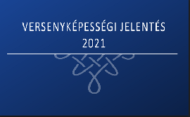 Megjelent a Versenyképességi jelentés 2021. című kiadvány